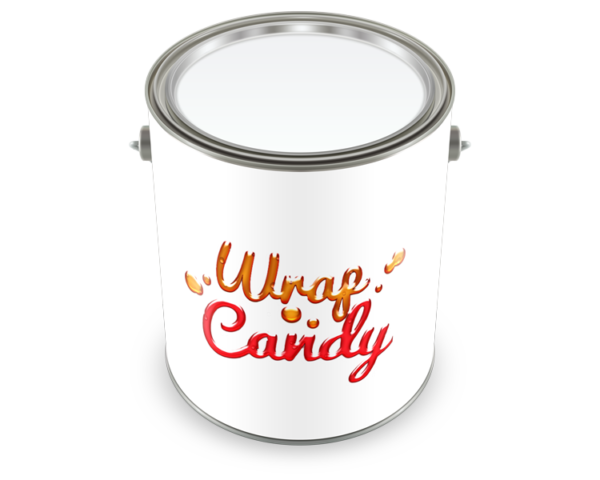 Gallon Paint Can Label – Wrapcandy Gift Designer
