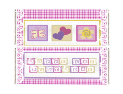 Birthday Candy Wrapper Template