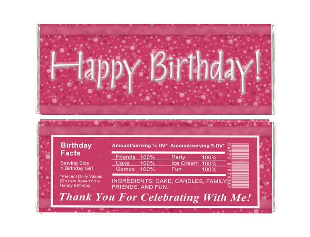 Transportation Birthday Chocolate Bar Wrappers EDITABLE -  Portugal